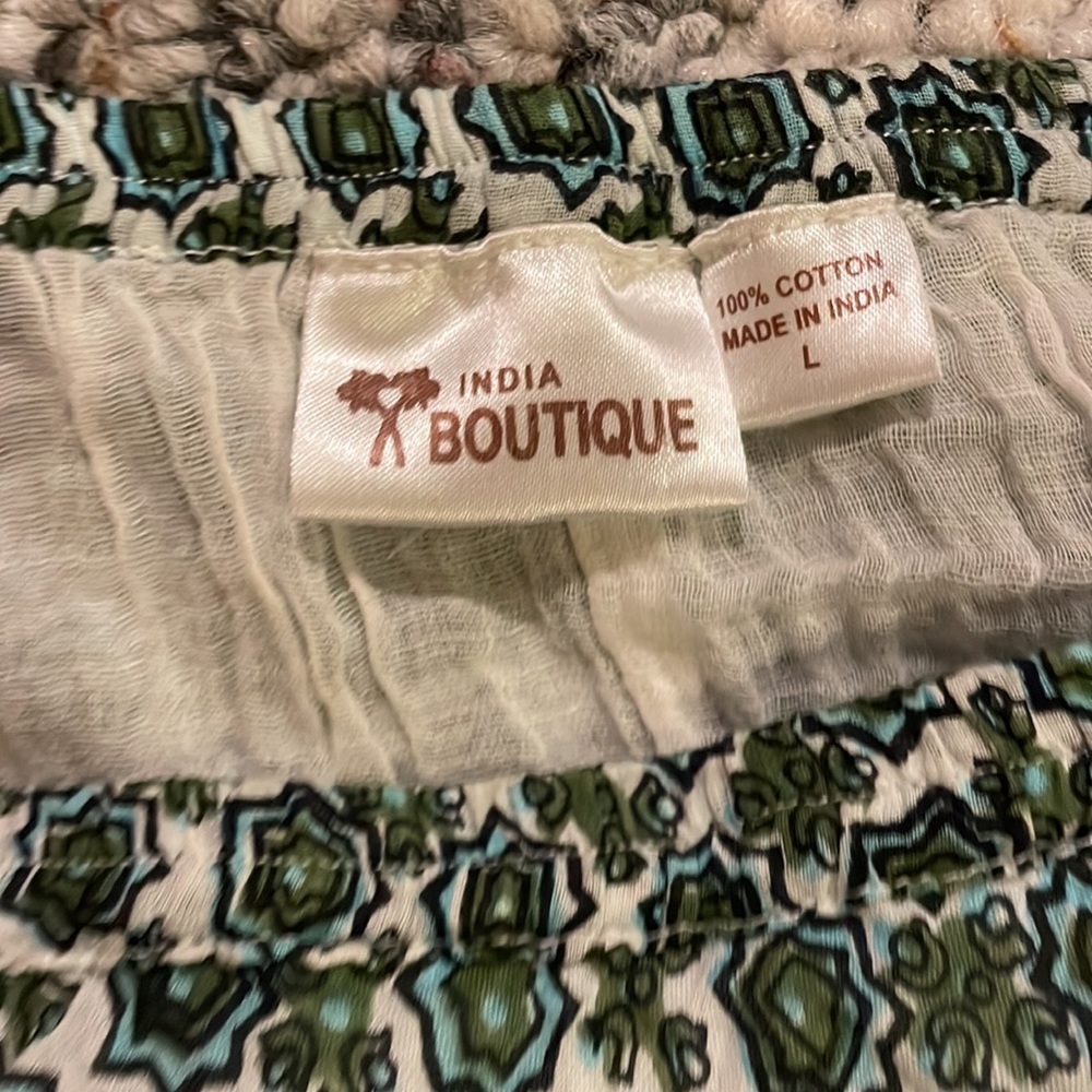 India boutique size large boho skirt - Picture 2 of 2